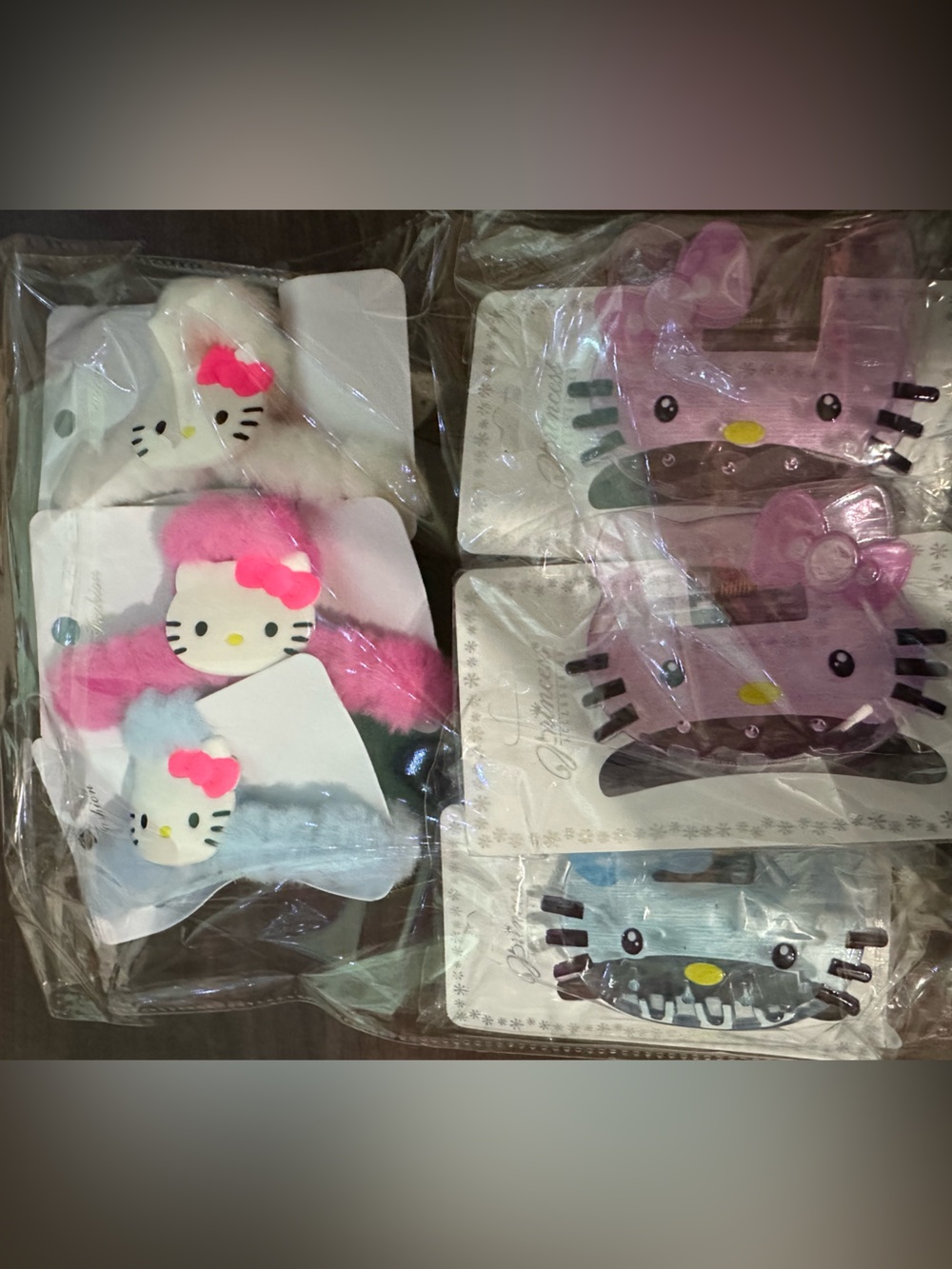 Pack of 6 hair clips